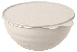 Миска пластик 2,8л 431296830/7947 Вэйв светло-серый