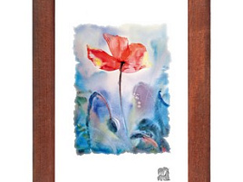 Фоторамка 30*45 дерево Темн.Дуб 1301