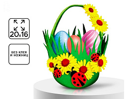 Набор Пасхальный создание корзинки 9952058 Божьи коровки