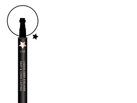 Подводка для глаз Farres черная маркер+штампик звезда МВ008-3 8466