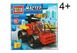 Конструктор Брик 35037-JS Пожарная машина 21дет