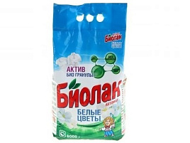 Стиральный порошок Биолан Автомат 6000г.Белые цветы (Казань)