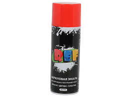 Эмаль-аэрозоль оранжево-красная 520мл REF 0712