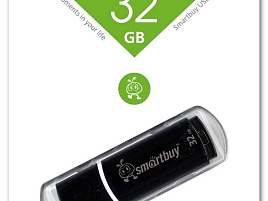 Флеш-драйв Smart Buy 32Gb SB32GBCRW-K Crown черный 3019