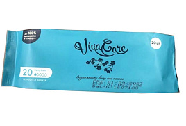 Прокладки ежедн.Viva Care 20шт. Бирюза 0111