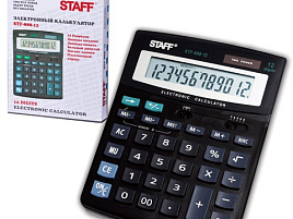 Калькулятор Staff настольный STF-888-16 16 разрядов дв.питание 200*150 мм