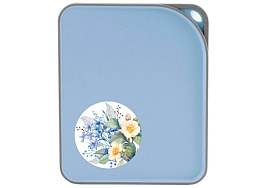 Доска разделочная пластик 80828 Цветущий сад