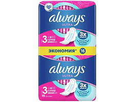 Прокладки Олвейз Ультра супер плюс дуо 5к.16шт.1801