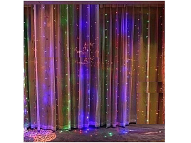 Электрогирлянда штора 160л колор светодиодная 1,5*1,5м В=22