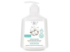 Мыло жидкое Красная линия 300мл интим.Хлопок