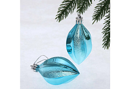 Фигурка Капля 916-0338 Таинственное очарование голубой 2шт