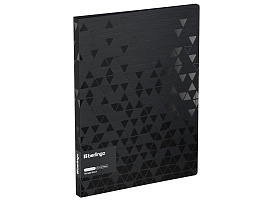 Папка на резинках Berlingo FB4_A4399 "Triangle Black" А4, 600мкм, черная