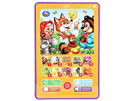 Планшет HT1117-R33 сказочки.40+ стихов, мелодий и звуков