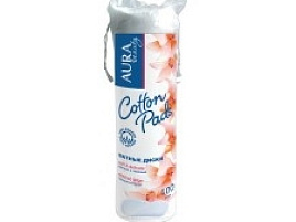 Диски косметические AURA 100шт