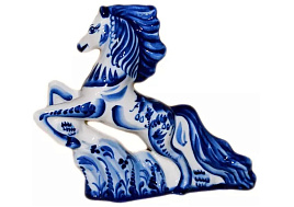 СГ Сувенир Гжель Лошадь 6035 16*19*5,5см