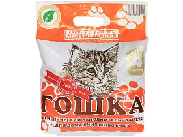 Наполнитель для кошачего туалета Гошка впитывающий 4л 0050