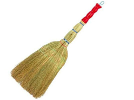 Веник вязаный Сорго 3-х прошивной