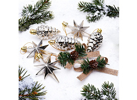 Набор новогодних украшений S2615 Праздничного настроения!