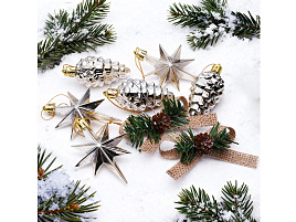 Набор новогодних украшений S2615 Праздничного настроения!