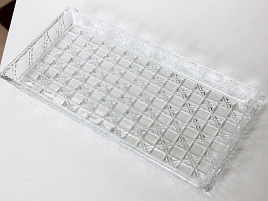 Блюдо стекло 28*14см D-85-1A