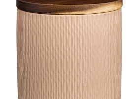 Банка для сыпучих керамика 700мл 263-1061 Капучино