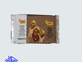 Глина (масса керам. д/модел.) JOVI 84 отвердевающая, 250г, терракотовая