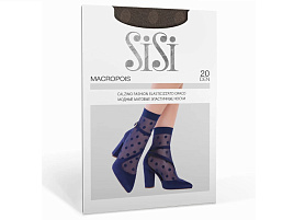 Носки Sisi Macropois 20 diano в крупный горошек 7859