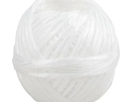 Шпагат полипропилен 50м 1000 текс белый 7710