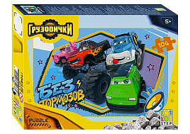 Пазл 104эл. Грузовички 82276