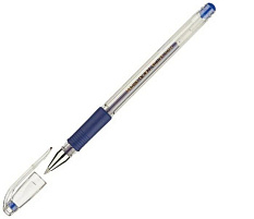 Ручка гел. Crown HJR-500R синяя 0.5мм, грип