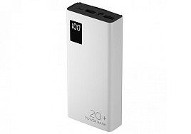 Аккумулятор внешний MORE CHOICE PB32S-20 20000mAh White