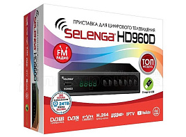 Цифровая приставка SELENGA HD960D DVB-T2
