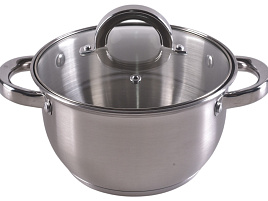 Кастрюля нержавейка 3,4л Millet ML-1020/6227 индукция