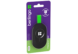 Нож канц. Berlingo 9мм BM4143 "Razzor mini", push-lock, европодвес