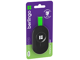 Нож канц. Berlingo 9мм BM4143 "Razzor mini", push-lock, европодвес