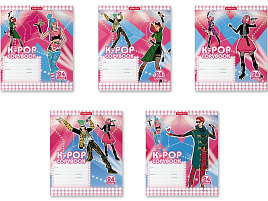 Тетрадь 24л. клетка Erich Krause 58261 K-POP