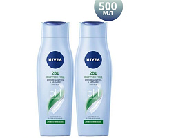 Шампунь Nivea 250мл.2в1 гель Экспресс уход 6454