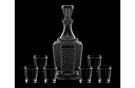 Набор для водки 7пр 1432 Гладкий