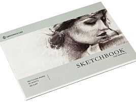 Скетчбук Greenwich Line SkBG_45779 40л., А5 "Graphics. Graceful girl", на склейке, 160г/м2