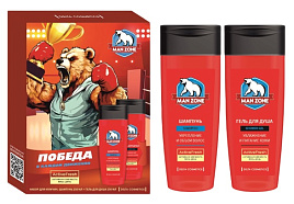 Набор мужской ManZone(шампунь 250мл+гель для душа 250мл)
