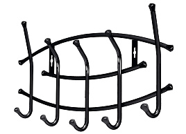 Вешалка настенная Ника черный ВНП3/Ч/0074