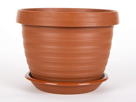 Кашпо цветочное 3л Толедо 065119/8124 терра с/п