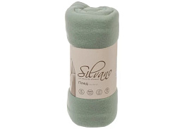 Плед флисовый 110*150 Silvano зеленый 6886