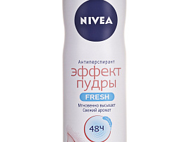 Дезодорант Nivea 150мл Эффект пудры Fresh(Nivea)84471