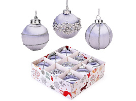 Набор шаров 6см S2023 Хоровод 9шт