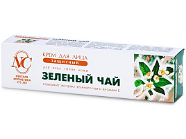 Крем для лица Зеленый Чай 40гр защитный