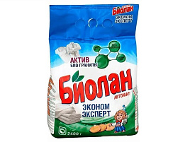 Стиральный порошок Биолан Ручной 2400г.  М Эконом Эксперт (Казань)