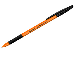 Ручка Berlingo 70964 "Tribase grip orange" черная, 0,7мм, грип