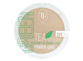 Пудра Триумф СТР16 Green Tea Compact Powder т.05 естественно-бежевый