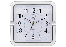 Часы настенные Atlantis 29*29 TDL-6138 белые